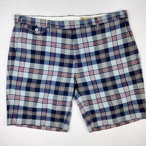 Polo Ralph Lauren Shorts Mens 38 Authentic India Madras Plaid 9”  Inseam Cotton